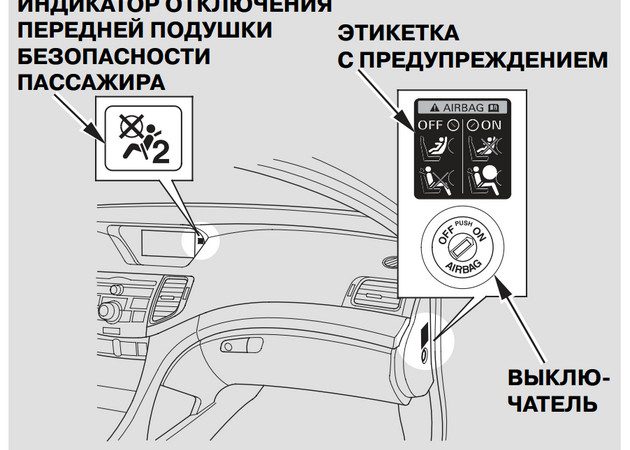 Как отключить подушку безопасности: способы