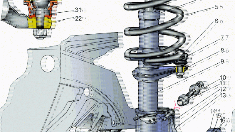 Все, что нужно знать о ремонте и запчастях передней подвески ВАЗ 2114